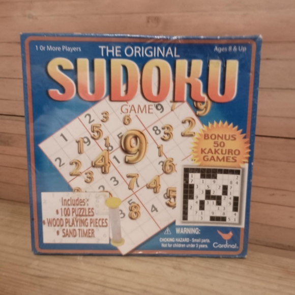 Sudoku original game in sealed box by Cardinal games - Picture 1 of 7